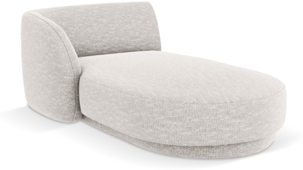 Micadoni Modul Miley 2-Sitzer Links Chenille Eden Silber