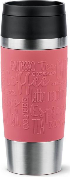 EMSA Thermobecher Travel Mug Classic, Koralle, 0.36 l
