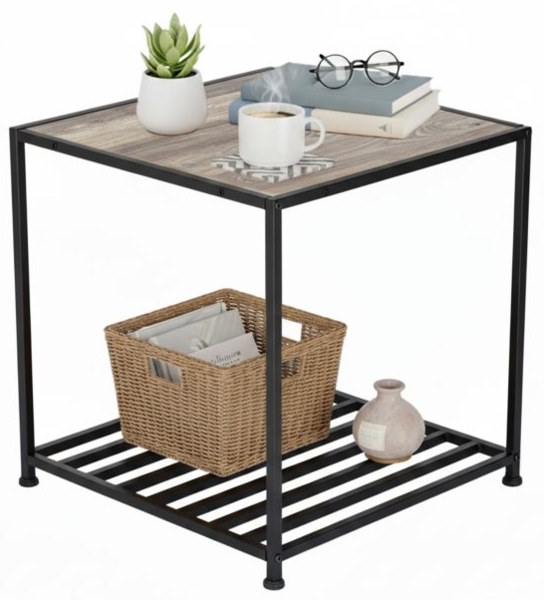 Beistelltisch Industrial mit Ablage 10052160_1511