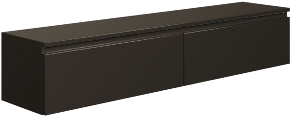 Selsey 'Bemmi' TV-Hängeboard, Schwarz, ca. 30 x 150 x 32 cm