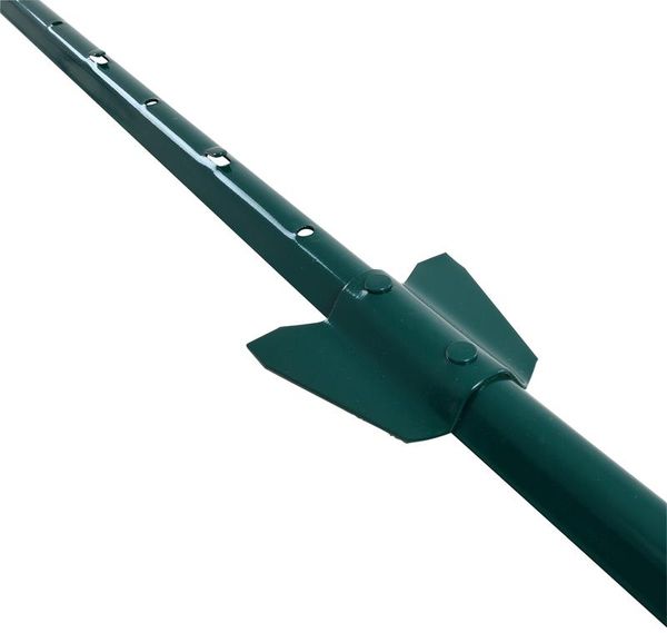 Zaunset Volierendraht Gartenzaun 1 x 10 m Drahtzaun 25 mm Zaun Komplett-Set Grün Bild 9