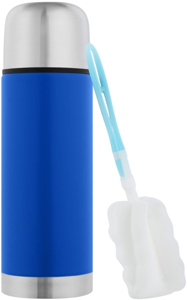 Isolierflasche 350 ml Edelstahl Blau