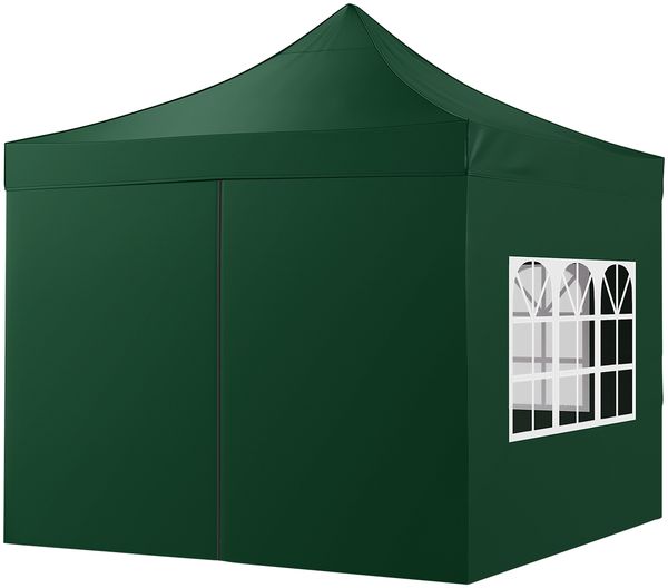 STEELSØN 'Rynara' Pavillon 2x2 m, grün, wasserdicht, stabil und UV-beständig, Faltpavillon 3-fach höhenverstellbar, Gartenpavillon mit 4 Seitenteilen, Pop Up Pavillon inkl. Tragetasche Bild 14