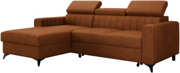Ecksofa Kiarge (Farbe: Flow 09, Seite: Links LC+2R)