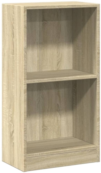 vidaXL Bücherregal Sonoma-Eiche 40x24x75 cm Holzwerkstoff 800822