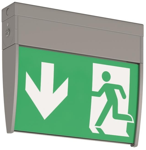 RZB LED-Rettungszeichenleuchte silber 652219.004