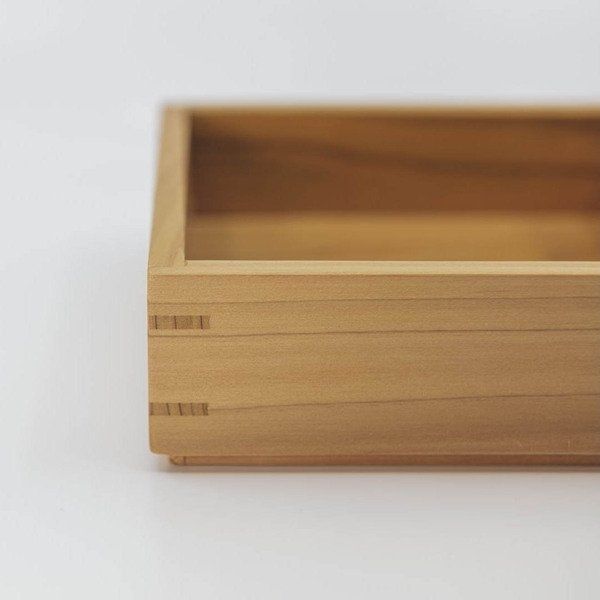 SCANDINAVIAN HOME Hinoki Holzkiste zur Aufbewahrung