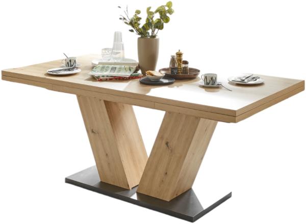 Esstisch ausziehbar Elena 160x90x76 Asteiche 13988-160