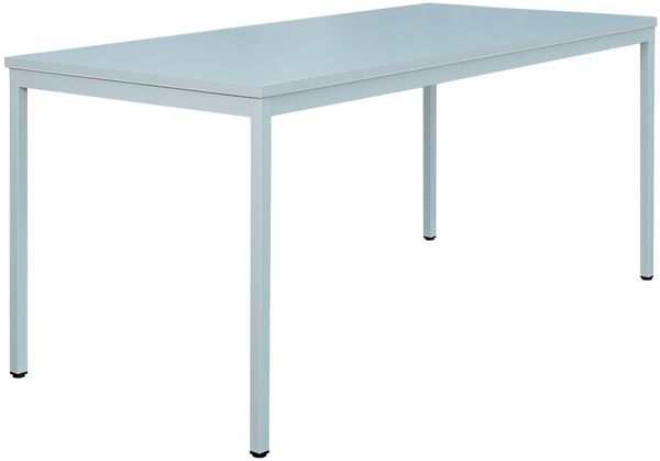 Schreibtisch Besprechungstisch Büromöbel Computertisch75 x 120 x 80 cm, lichtgrau