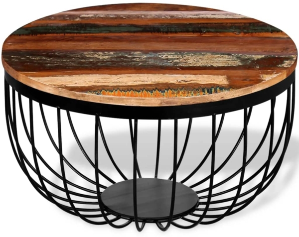 vidaXL Couchtisch Altholz Massiv [244230]