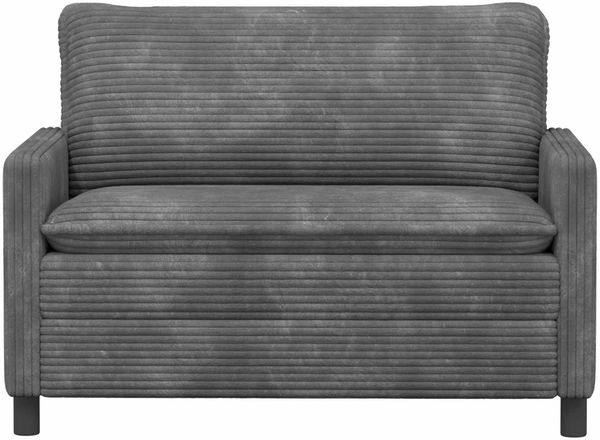 vidaXL Sofa Hellgrau 126 x 81 x 87,5 cm Polyester 42028824 Bild 3