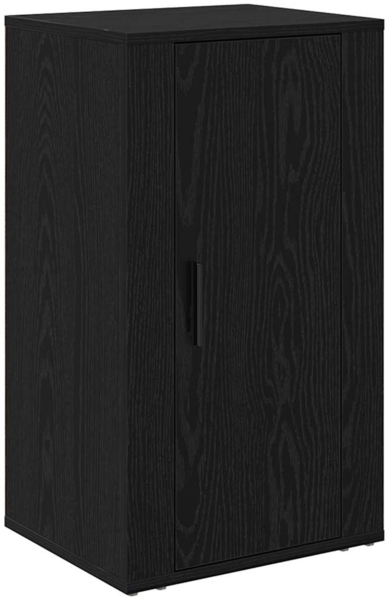 vidaXL Sideboard Schwarz Eichen-Optik 40 x 33 x 70 cm Holzwerkstoff 880993