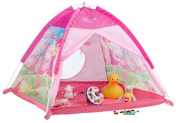 Spielzelt Mädchen Pink mit Fee