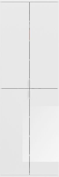 Garderobenset Projekt X VIII - Weiß / Spiegelglas Bild 9