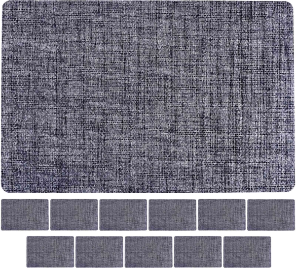 Ritzenhoff & Breker Linen Tischset 44 x 29 cm 12er Set - Graublau