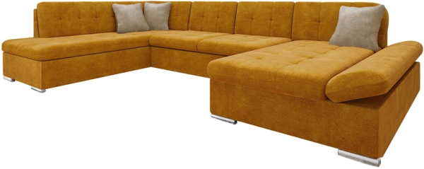 Wohnlandschaft Bergen (Farbe: Wave 05 + Wave 05 + Wave 02, Seite: Rechts)