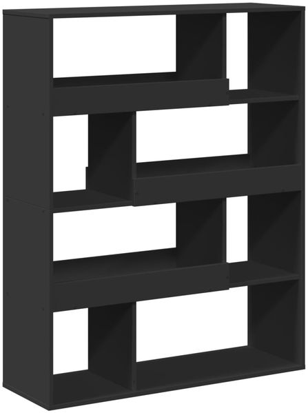 vidaXL Raumteiler Schwarz 100x33x125,5 cm Holzwerkstoff 3309484 Bild 6