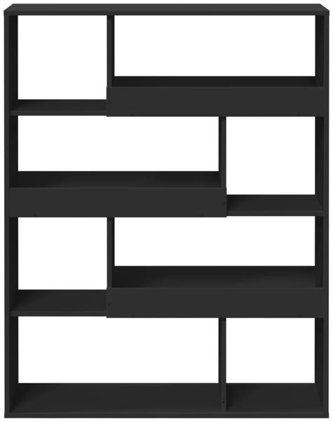 vidaXL Raumteiler Schwarz 100x33x125,5 cm Holzwerkstoff 3309484 Bild 4