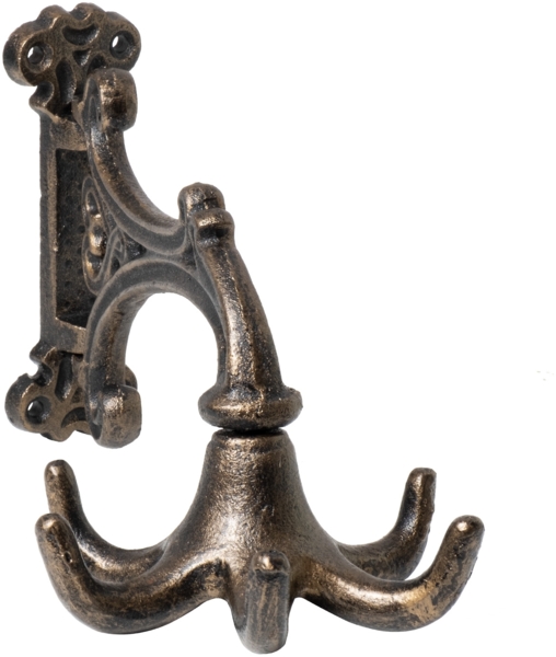 6er Kleiderhaken Wandhaken Handtuchhaken Huthaken Mantelhaken Garderobenhaken Mantelstock Mantelständer Bild 3