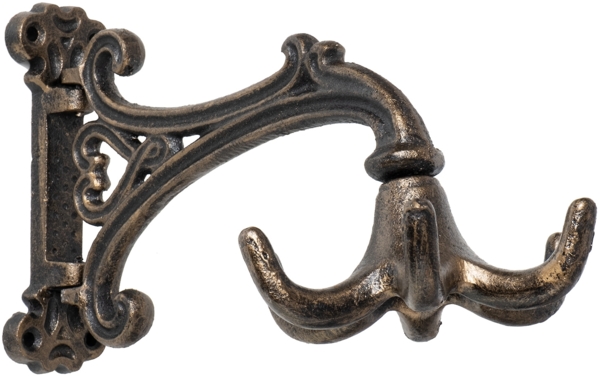 6er Kleiderhaken Wandhaken Handtuchhaken Huthaken Mantelhaken Garderobenhaken Mantelstock Mantelständer Bild 2