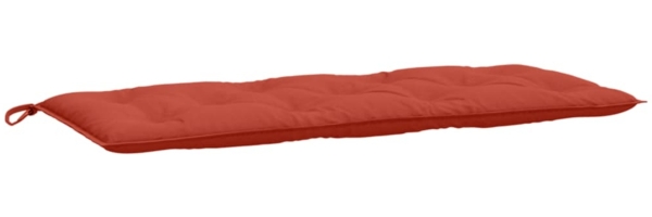 vidaXL Gartenbank-Auflage Melange Rot 120x50x7 cm Stoff 4002548