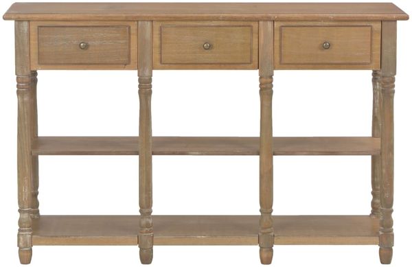 Konsolentisch, Beistelltisch, Konsole 110x30x76 cm Holzwerkstoff