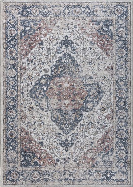 Tapiso Teppich RITZ, rechteckig, Höhe: 7 mm, Vintage, Schlafzimmer, Wohnzimmer, Waschbar, Rutschfest