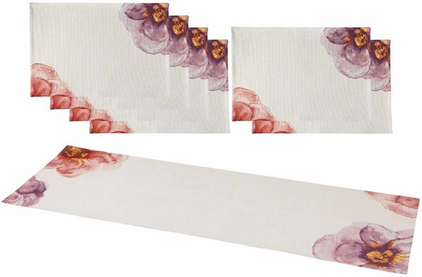 Villeroy & Boch Rose Garden Gobelin Tischset 7-teilig
