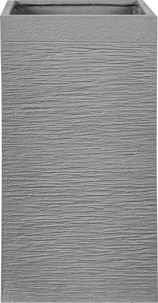 Blumentopf grau quadratisch 40 x 40 x 77 cm DION