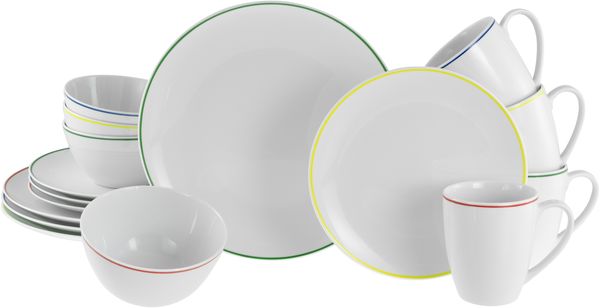 Luna Color Line Color Line, Kombiservice 16-tlg (m