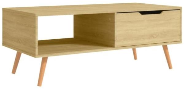 vidaXL Couchtisch Sonoma-Eiche 100x49,5x43 cm Holzwerkstoff 326789