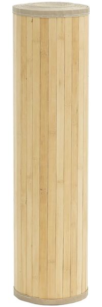 vidaXL Teppich Rechteckig Hell Natur 80x400 cm Bambus 376921 Bild 3