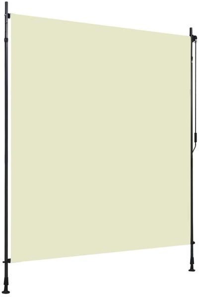 vidaXL Außenrollo 200 x 270 cm Creme 145942