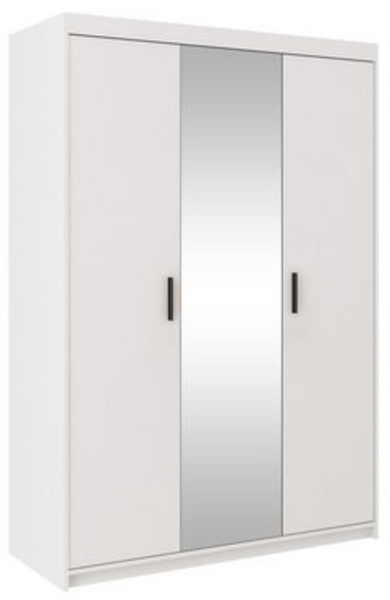 Beautysofa Eckkleiderschrank ELENA 3D mit Spiegel Bild 4