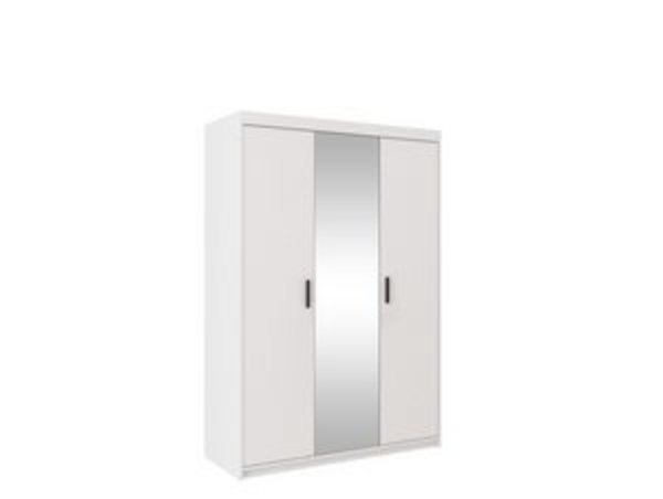 Beautysofa Eckkleiderschrank ELENA 3D mit Spiegel Bild 6