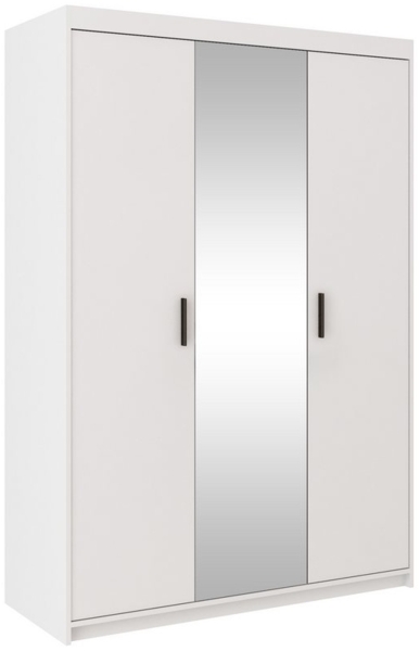 Beautysofa Eckkleiderschrank ELENA 3D mit Spiegel Bild 1