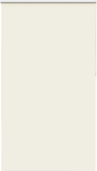 vidaXL Verdunkelungsrollo Cremeweiß 125x230cm Stoffbreite 121,6cm 4011731
