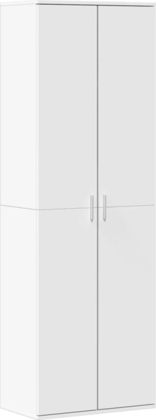 vidaXL Highboard Weiß 60x35x180 cm Holzwerkstoff 3276665