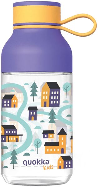 Quokka Ice Kids Trinkflasche 430 ml TOWN Abnehmbare Austattung