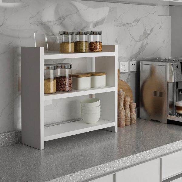 Skye Decor Wandregal 100% MELAMINE COATED PARTICLE BOARD, 10 cm x 40 cm x 44 cm T1120
