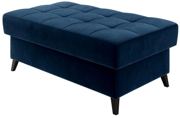 Polsterhocker 'Nord' Fresh blau