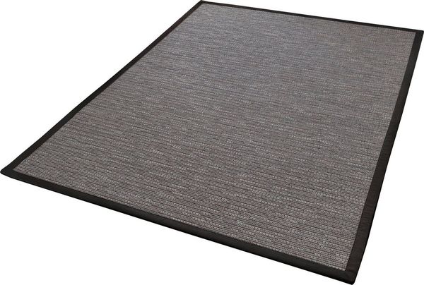 Dekowe Teppich Naturino Effekt, rechteckig, Höhe: 8 mm, Flachgewebe, Sisal-Optik, mit Bordüre, In- und Outdoor geeignet