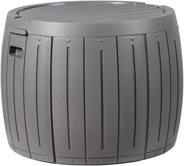 Aufbewahrungsbox PRINOS 56 cm 56 cm Grau