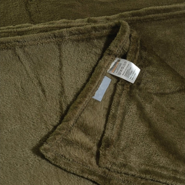 Wohndecke Katja, REALLaxx, XXL Kuscheldecke, 220x240 cm, große Flanell Sofadecke, einfarbig Bild 3