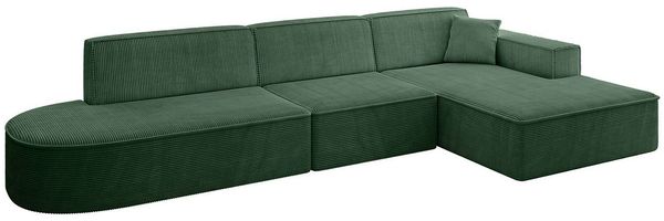 ALTDECOR Ecksofa IREA-L2-v4, Sofa Praktische Bequeme Funktionsecke Couch L-Form Eckcouch, Corner Sofa L-Form Vielseitige Sofa Wohnlandschaft Wohnzimmer