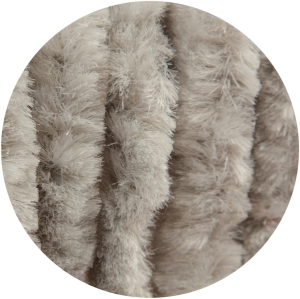 Flauschvorhang in Sondergröße - Türvorhang Breite: 160cm - Länge: 275cm, Hellgrau Bild 8