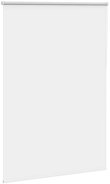 vidaXL Verdunkelungsrollo Weiß 90x130cm Stoffbreite 85,7 cm Polyester 4011880 Bild 3