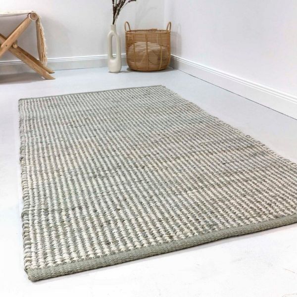 Esprit Wollteppich Gobi, ESP-7112, rechteckig, Höhe: 10 mm, Naturfaserteppich aus Jute und Wolle, handgewebt