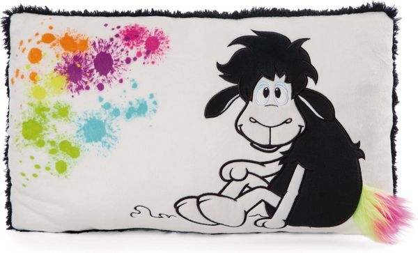 Nici Kopfkissen 48254 - Schwarzes Schaf Jerome, 43 x 25 cm