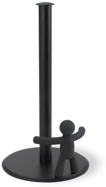 Umbra Küchenrollenhalter Buddy schwarz